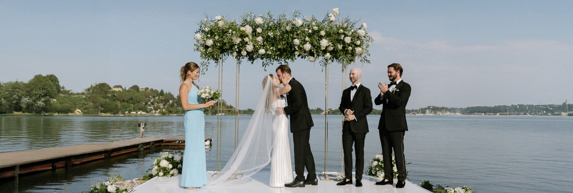 Ariana & Clay’s Refined Chic Wedding in Corfu