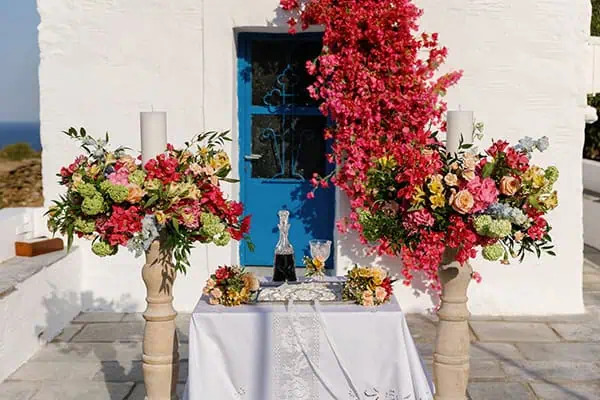 Ilias & Michaela - An elegant wedding at Kourtesi Wine Estate in Andros