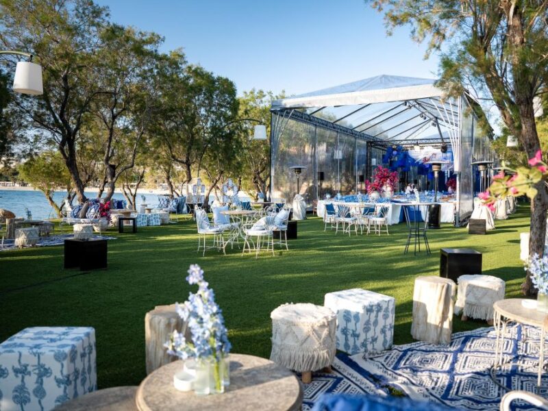 Ble Azure Wedding in the Athens Riviera