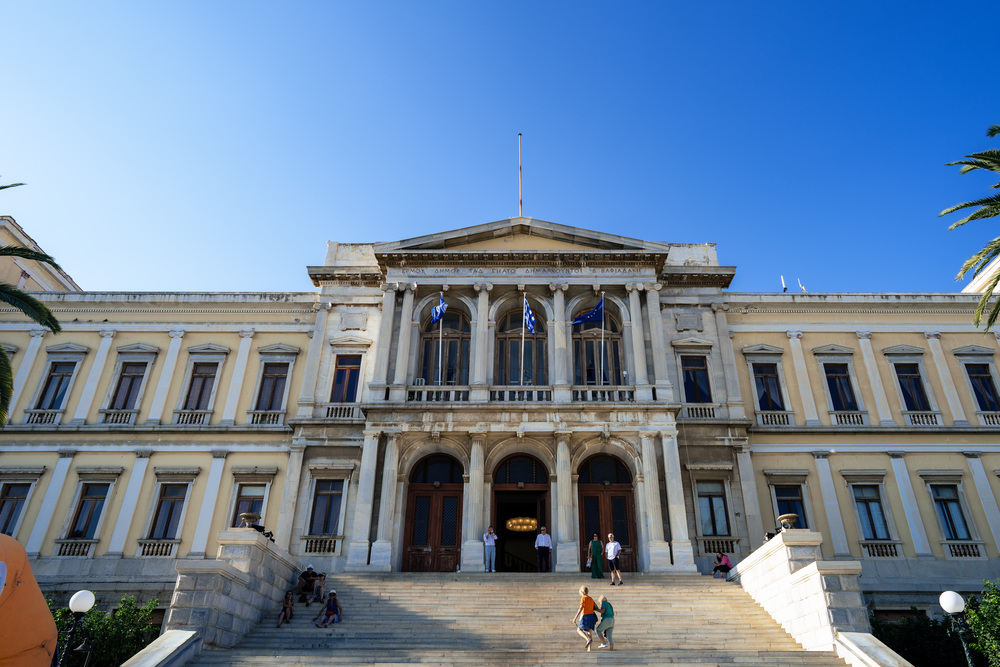 A romantic wedding in Syros - Ilia & Flavio - Ceremony location Syros